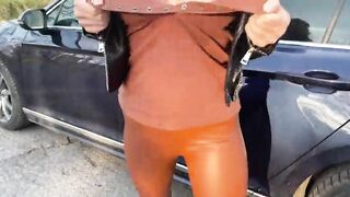 Fucking Her Coworker With Her New Tits