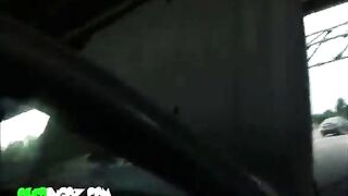 Black OG Fucks This Little Whore On The Side Of The Highway
