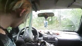Trans Woman Fucking A Random Hitchhiker That She Picked Up