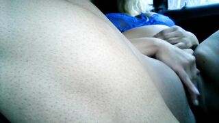 She Masturbates Before The Beach