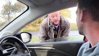 Mutual Jerking Turns Into Blowjob