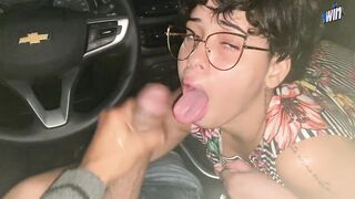 College Nerd Loves Cum
