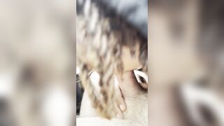 Black Girl Loves This White Cock