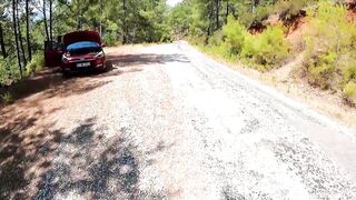Fucking While She Waits On The Tow Truck