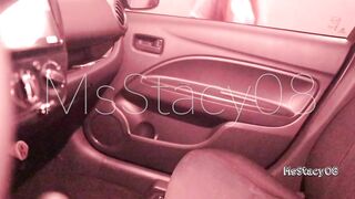 Stacy Takes Cock In The Car